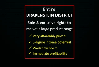 ENTIRE DRAKENSTEIN DISTRICT - SOLE AGENCY RIGHTS - VERY LARGE PRODUCT RANGE