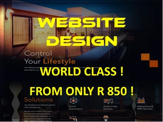 Sedibeng - Very Affordable website Design - World Class - Stunning