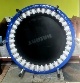 Trojan Trampoline or rebounder, energize your lymphatic system, perfect for knee and joint pains!