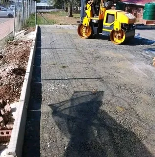 We do retaining walls tar driveway resurfacing concrete paving building renovations roofing more inf
