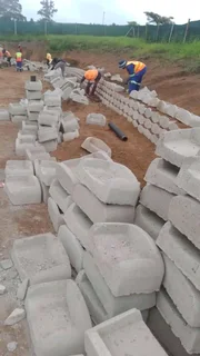 We do retaining walls tar driveway resurfacing paving concrete