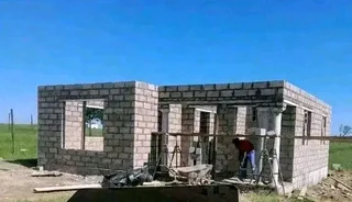 We do retaining walls building roofing plastering