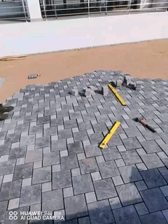 We do retaining walls tar driveway resurfacing concrete paving building roofing plaster