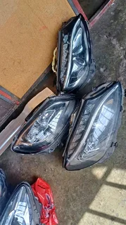 Mercedes benz W205 headlights single xenon