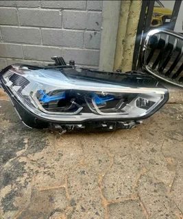 Bmw X6 G06 headlight Lazer headlights available for sale.