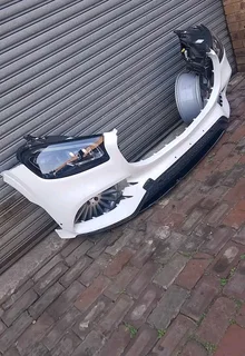 Mercedes W167 GLS Bumper and Headlights available for sale.