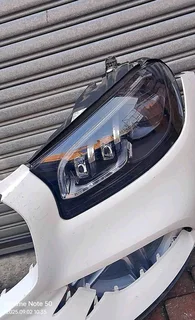 Mercedes W167 GLS Bumper and Headlights available for sale.