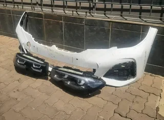 BMW G20 front bumper and headlights available for sale clean clean