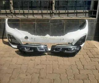 BMW G20 front bumper and headlights available for sale clean clean