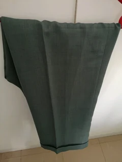 green double breast mens suit