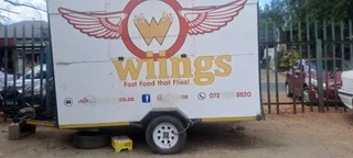 Mobile kitchen trailer urgent sale