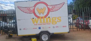 Mobile kitchen trailer urgent sale