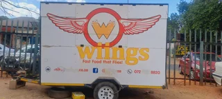 Mobile kitchen trailer urgent sale