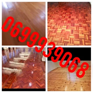 We do all wooden floors