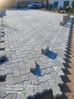 Brick paving