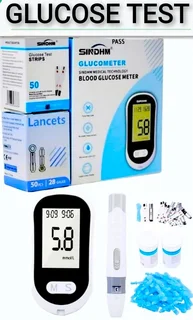 Portable Glucometers Now In S.a a Smart Blood Sugar  Monitor Test Kit