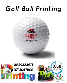 Golf ball printing done