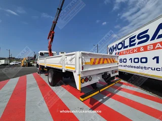 2001 Isuzu FTR800 Dropsides Crane truck