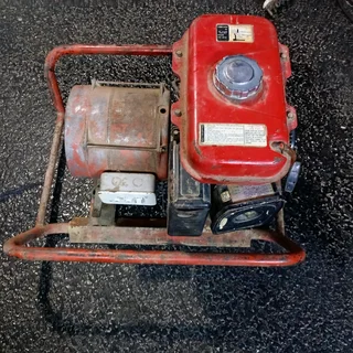 Generator petrol Red white and black