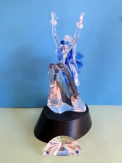 Swarovski silver crystal figurines