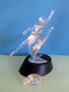 Swarovski silver crystal figurines