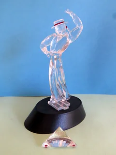 Swarovski silver crystal figurines