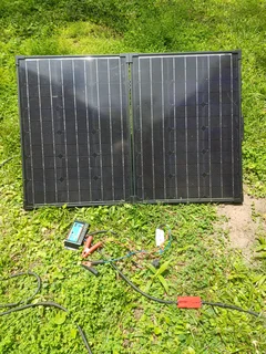 Camping solar panel