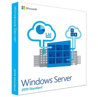  Microsoft Windows Server 2019 Standard - 16 Core - 5 User CALBRAND NEW &amp; SEALED DVD PACKAGE
