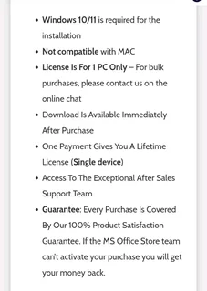  Microsoft Office 2021 Professional Plus ✔️ LIFETIME LICENSE FOR 1PC ✨ Price: R1,900 ✨