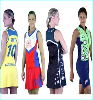 SUBLIMATED NETBALL SETS