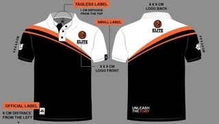 Sublimated sports clothing