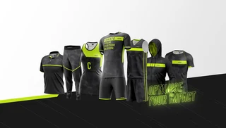 Sublimated sports clothing