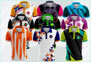 Print &amp; sublimated Golf shirts corporate  &amp; sport functions