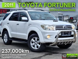 2011 Toyota Fortuner 3.0 D-4D R/Body