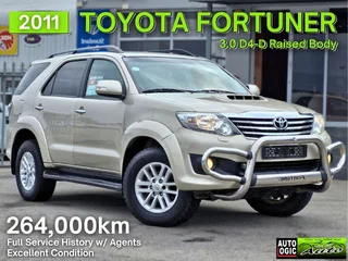 2011 Toyota Fortuner 3.0 D-4D R/Body