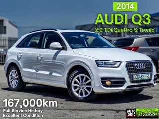 2014 Audi Q3 2.0 TDI Quattro S Tronic 130kW