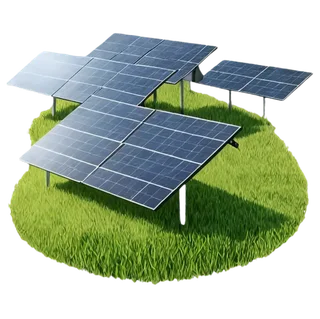 Solar panels, inverter, lithium batteries