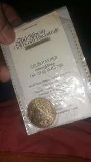 Nelson mandela pure gold coin
