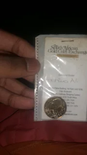 Nelson mandela pure gold coin
