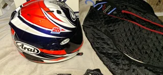 Arai Rx-7v Maverick Vinales Replica XL helmet