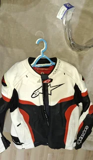 Alpinestars Atem Leather Jacket USA size: 50 EU size: 60