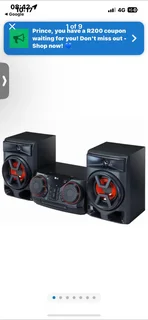 Lg Xboom Bluetooth Speaker Ck43 - 300w Speaker Hi-fi Stereo Speakers System