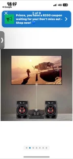 LG XBOOM Bluetooth Speaker CK43 - 300W Speaker Hi-Fi Stereo Speakers System