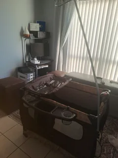 CHELINO Musical Baby Camp Cot with free Mosquito net