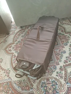 CHELINO Musical Baby Camp Cot with free Mosquito net