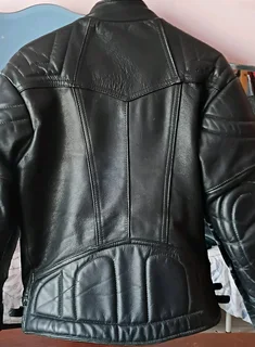 Biker leather jacket