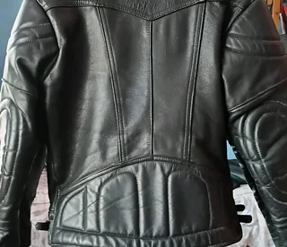 Biker leather jacket