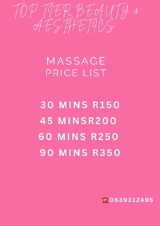 Professional massages