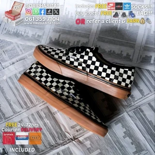 vans checkerboard gum