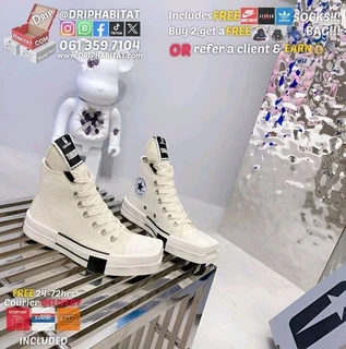 Rick owens x Chuck 70 TurboDRK